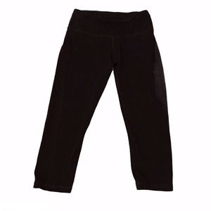 Lululemon Black Cropped Leggings